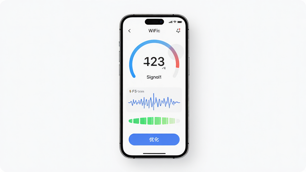 ����wifi����������ٹ��ܽ��棬����Ϊ�ֻ���Ļ��ʾ�����Ǳ��̺��ź�ǿ�������������½ṹ���Ű����������Ϊ�ִ���Լ��ϸ�ڰ������ֶ���������ͼ���Ż���ť�����ʸ��壬�ɾ����޶���Ԫ��