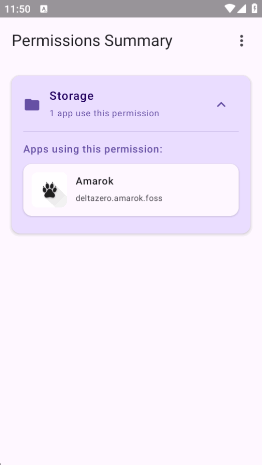 Permissions SummaryȨ��app���°�1.3.0 ��׿�����н�ͼ