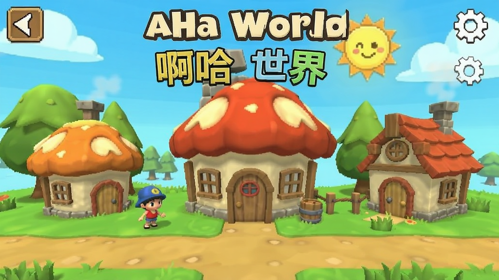 Aha World ��������С�� ��Ϸ��ͼ ��׿��