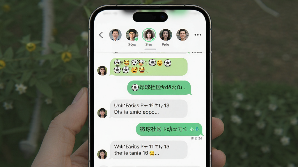 ΢�������������棬����Ϊ�ֻ�����Ⱥ�鴰�ڣ�����Ϊ���½ṹ�Ϸ���ʾȺ��Աͷ���·�Ϊ�������ݣ��Ű��������ʽ�Ի���ƣ�������¼�࣬ϸ�ڰ�������������������Ϣ�����������ɾ��޶���Ԫ�ء�