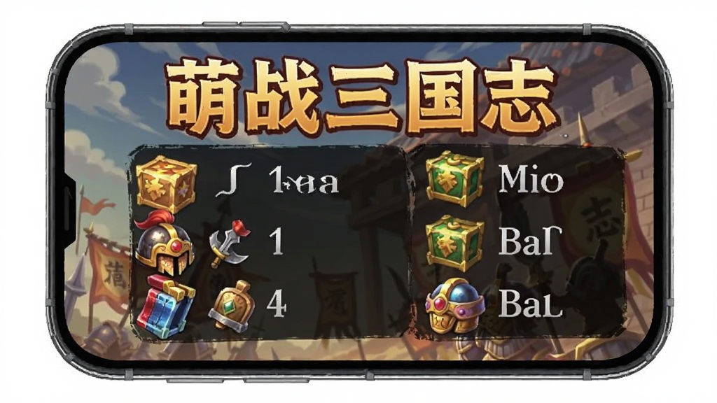 萌战三国志 安卓版 道具属性