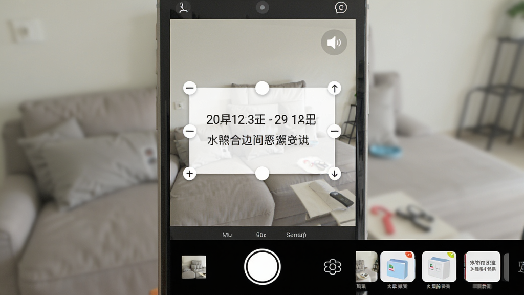 ���ܴ�ˮӡ���Ӧ�ý����ͼ���ֻ���Ļ������ʾ���ջ��棬��������һ������ק��ˮӡ��ˮӡ������ʾ����ʱ��͵ص����֣���Χ�е�����С�Ŀ��Ƶ㣬����ײ��п��Ű�ť��ˮӡģ��ѡ����������������������������ɾ��޶���Ԫ��