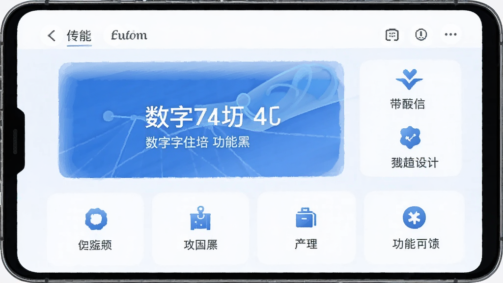 数字住培 功能界面 安卓版
