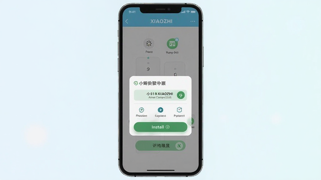С��XIAOZHI��װ����ʾ��ͼ������Ϊ�ֻ���װ���棬�����������У��Ű��࣬�������ǳɫ��ϸ�ڰ�����װ��ť��Ȩ�޵����������������ɾ����޶���Ԫ��