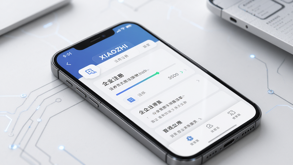 С��XIAOZHIӦ��������չʾ������Ϊ�ֻ���Ļ��ʾ��ҵע������ҳ�棬���־��У��Ű�����������Լ�Ƽ��У�ϸ�ڰ����������͹���ͼ�꣬���ʸ��壬�ɾ����޶���Ԫ��