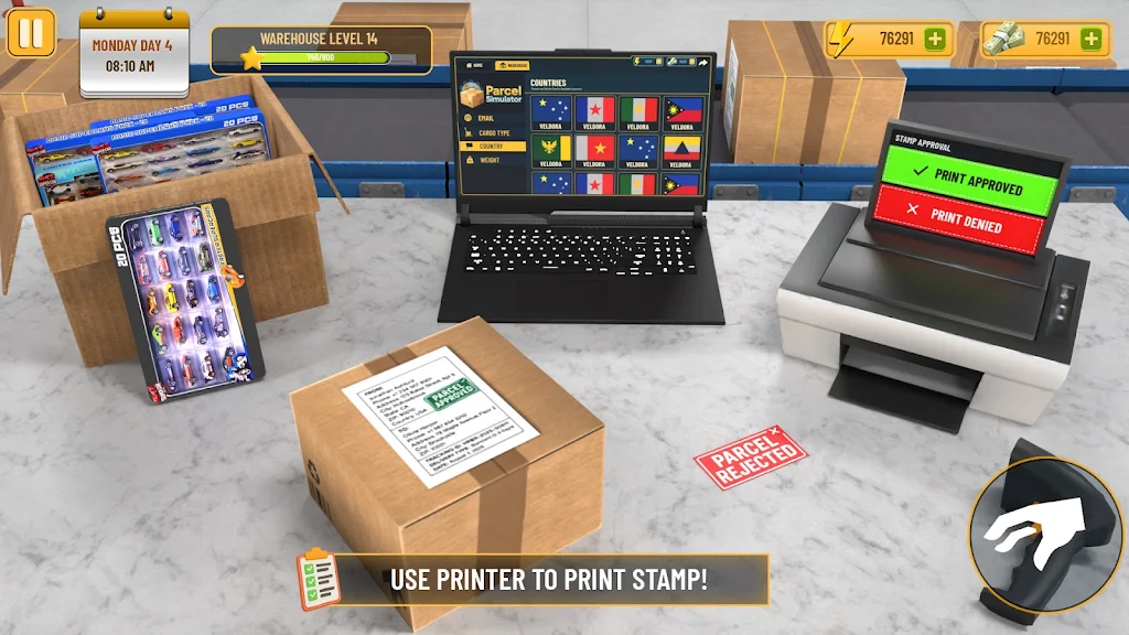 �������ģ���� (Parcel Delivery Simulator 3D)��ͼ2