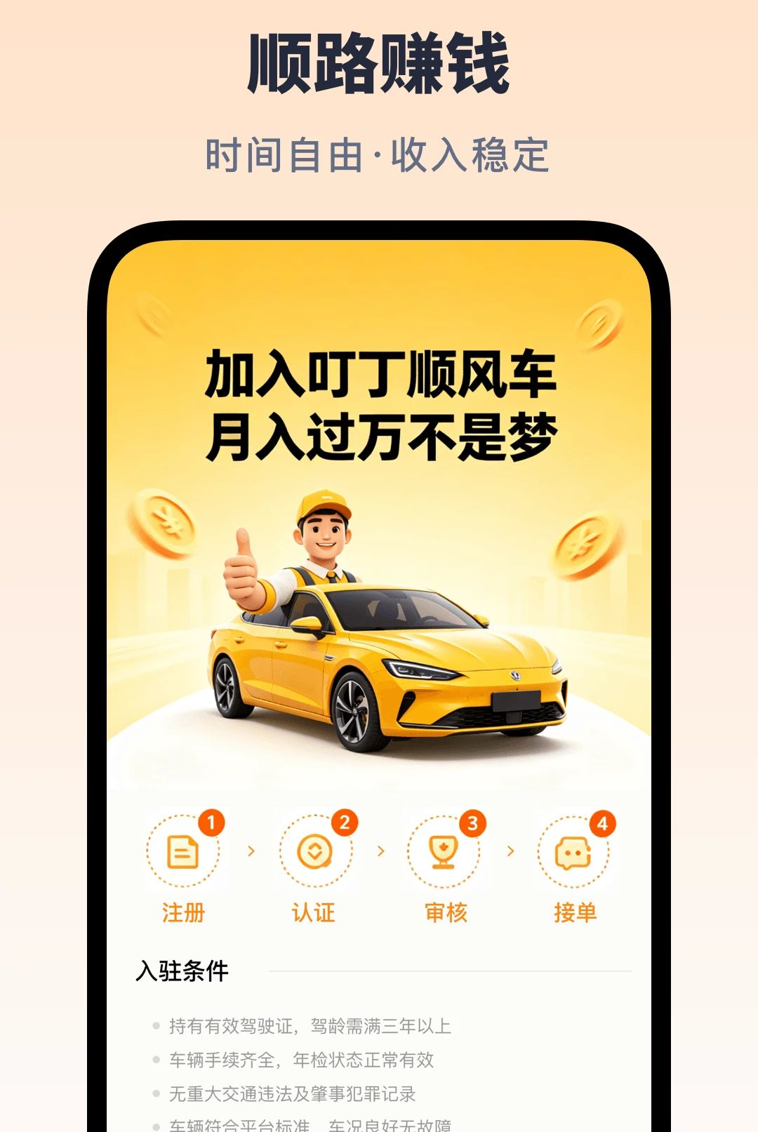 ����˳�糵��1.0.1 ˳��ӵ������н�ͼ