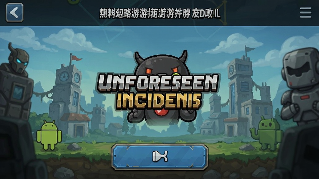 Unforeseen Incidents ��׿�� ��Ϸ���Խ���