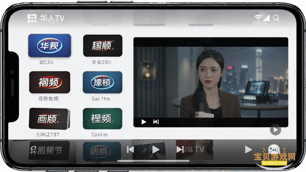 ����TV��׿�沥�Ž���չʾ���ֻ���Ļ����ʾ����Ƶ���б��Ͳ��Ż��棬����Ϊ�ֻ����棬���־��У��Ű��࣬���Ƽ��У�ϸ�ڰ���Ƶ��ͼ��Ͳ��Ű�ť�������������ɾ����޶���Ԫ��