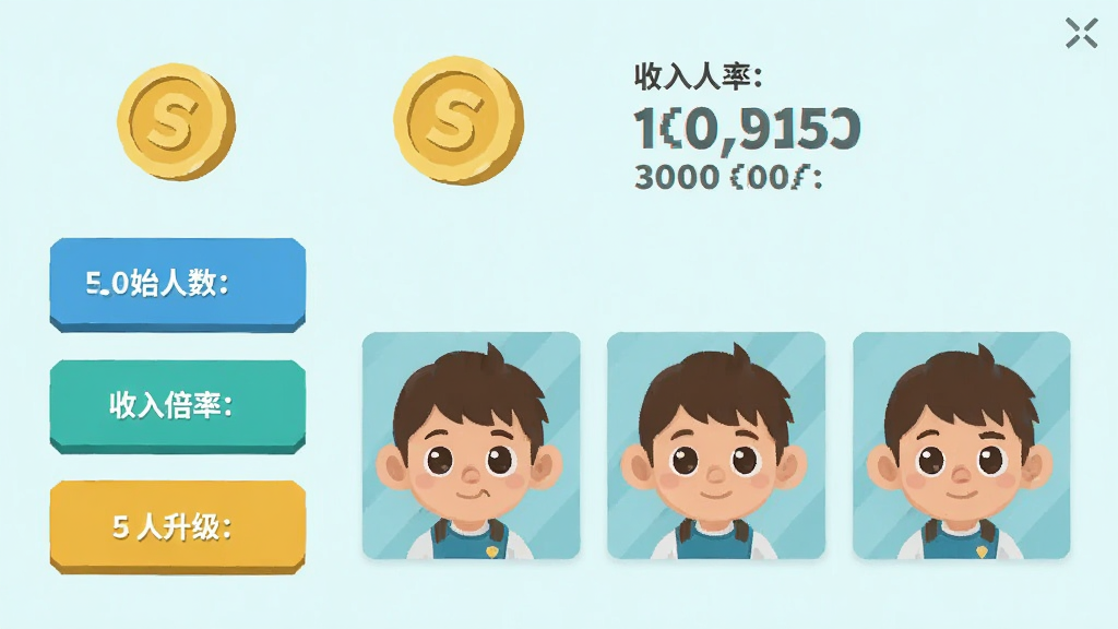 ��Ϸ�������棬��ʾ��ʼ���������뱶�ʵ�����������ť�����ͼ�꣬��ͨС��Ƥ��չʾ����ˬǳɫ��������ƽ����Ʒ�񣬻������࣬��������