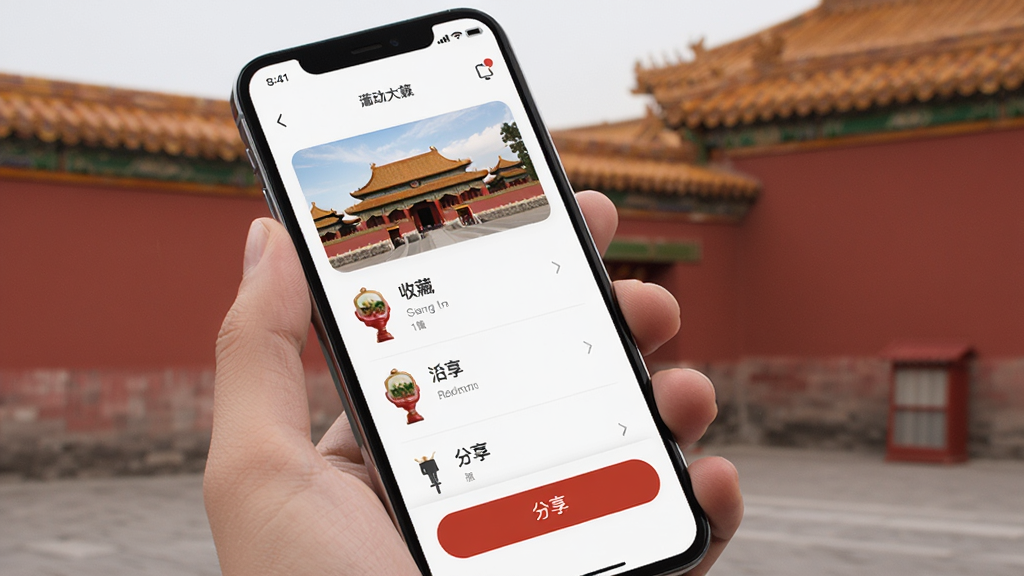 �ʹ�չ���û��ղ���������棬����Ϊ�ֻ���Ļ����ʾ�ղ��б��������ť������Ϊ�ֳ��ֻ���д���Ű�����չʾ���ܰ�ť������ִ���Լ��ϸ�ڰ����ʹ���ǽԪ�ص�׺�����ʸ��壬�ɾ����޶���Ԫ��