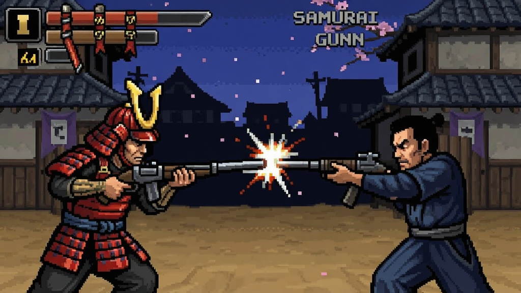 ��ʿǹս Samurai Gunn ��׿�� ��Ϸ��ͼ
