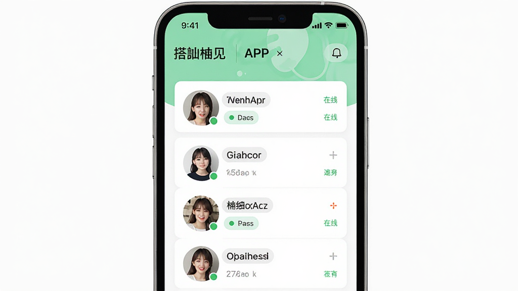 ��ڨ�ּ�APPͬ��������棬����Ϊ�ֻ���Ļ��ʾ�����û��б������־��У��Ű�����������Լ���£�ϸ����ͷ�񡢾����ǩ������״̬�����ʸ��壬�ɾ����޶���Ԫ��
