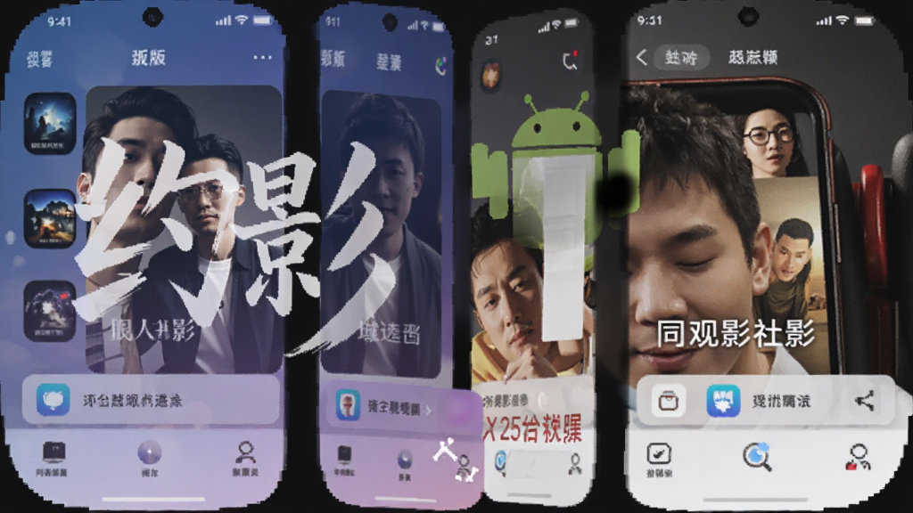 约影 安卓版 同城观影社交App界面