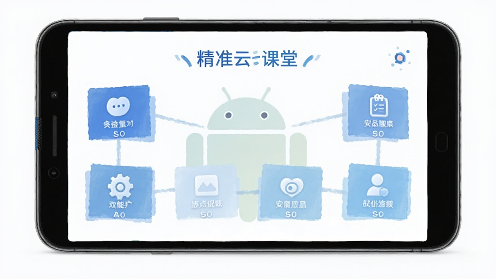 精准云课堂 安卓版 功能界面