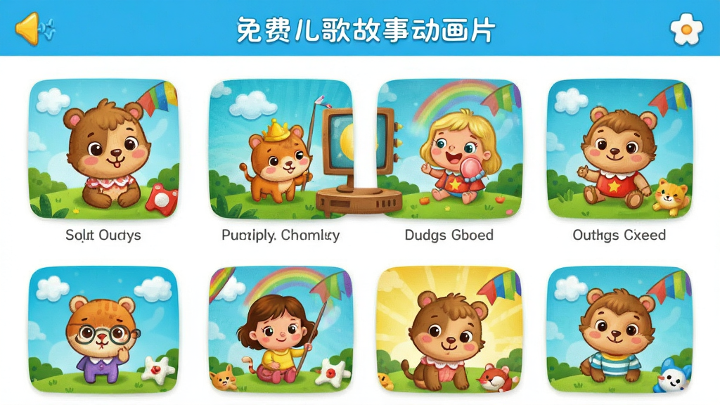 ��Ѷ�����¶���ƬӦ�������棬չʾ������趯�����棬�����������Ű����룬���ͨ�ɰ���ϸ���ж�ͯԪ�أ����ʸ��壬�ɾ����޶���Ԫ��