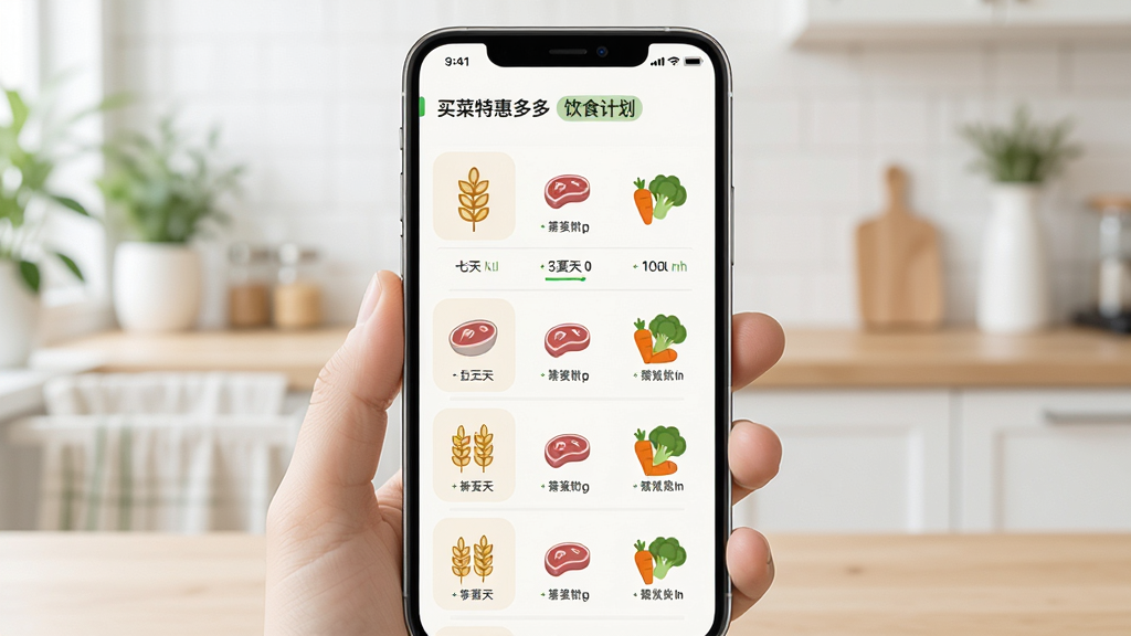 ����ػݶ�� ��ʳ�ƻ����棬����Ϊ�ֻ���Ļչʾ�������ʹ����������Ϊ�����б����Ű����������Ϊ��Լ������ϸ�ڰ������������߲�ͼ�꣬���ʸ��壬�ɾ����޶���Ԫ��