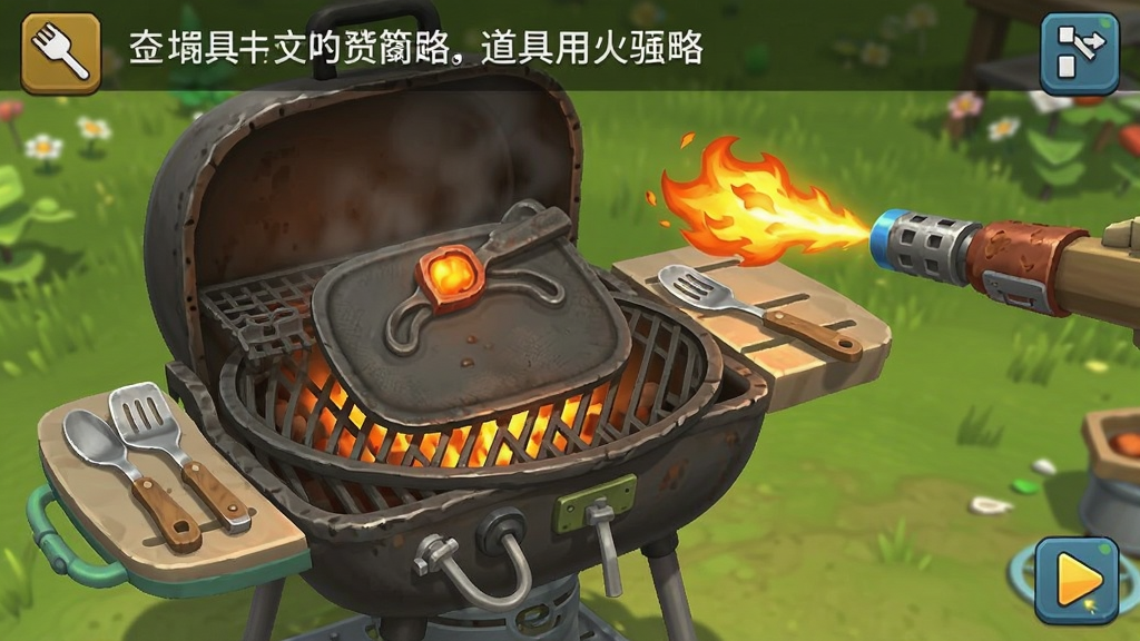 Grill Cooking ��׿�� ����ʹ�ù��� ���ܷ�ת ��������